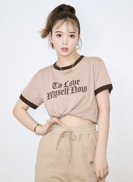 CALNAMUR バイカラーTシャツ