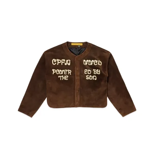Cactus Plant Flea Market Wwcd Suede Baseball Top