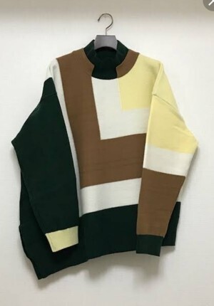 CULLNI アシメントリーニット