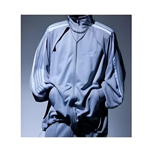 neith. Angled Shape Track Jacket(Gray)