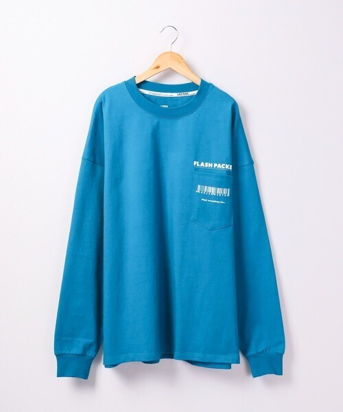 FLASH PACKER FLASH PACKER ヘビーオンス長袖TEE
