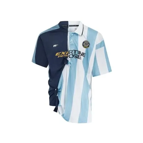 MARTINE ROSE COLLAGE FOOTBALL TOP