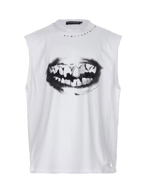 SURGERY surgery tooth gem sleeveless
