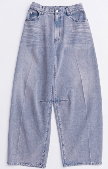MAISON SPECIAL Cocoon Curve Denim Pants