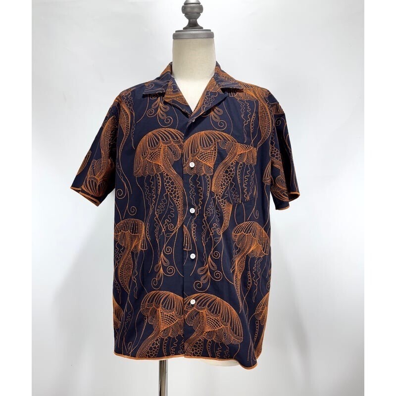 TOGA VIRILIS Embroidery S/S shirt