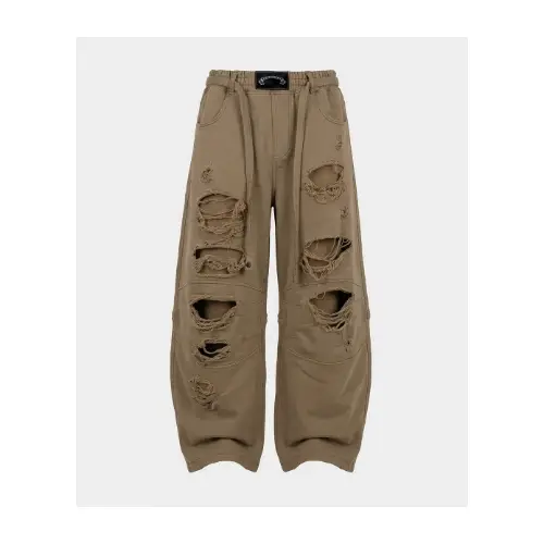 BADBLOOD Destroyed Raw-Edge Joggers