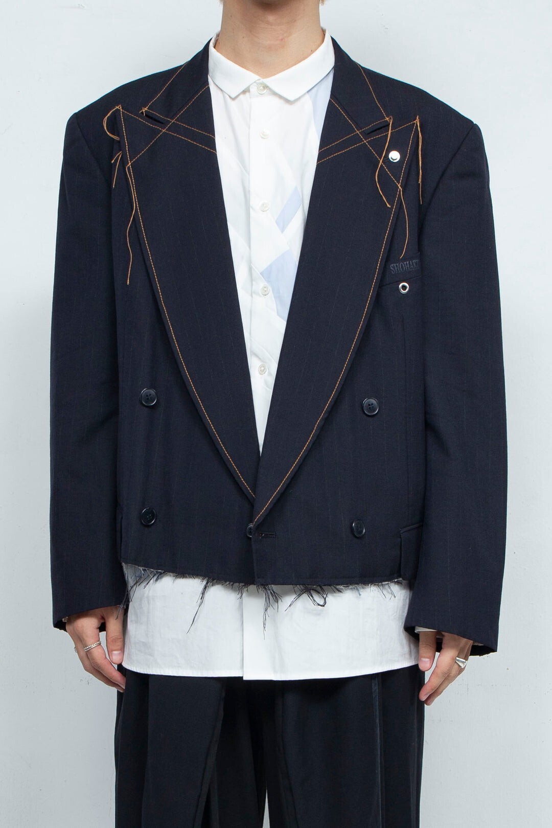 SHOHAKU Stripe Stitching Jacket