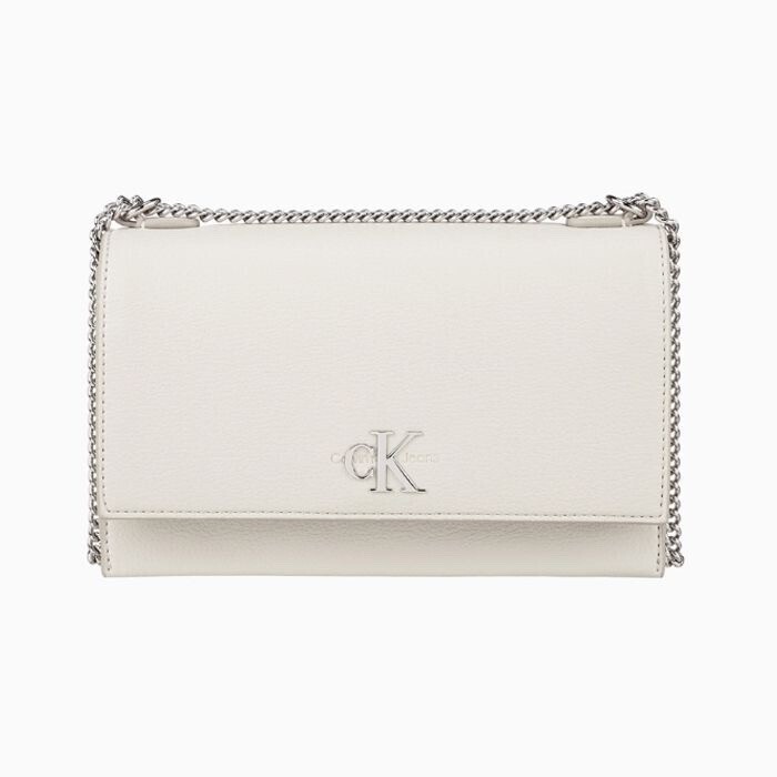 Calvin Klein Jeans Monogram Chain Cross Bag