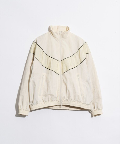 MAISON SPECIAL Prime-Over Different Material Combination Truck Jacket