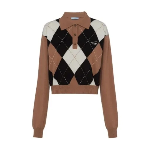 PRADA カシミヤ ポロシャツ