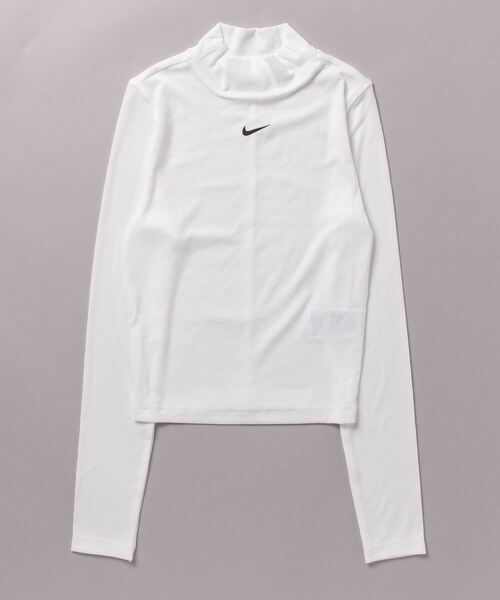 NIKE NIKE WMNS NSW ESSENTIAL RIB L/S MOCK TOP