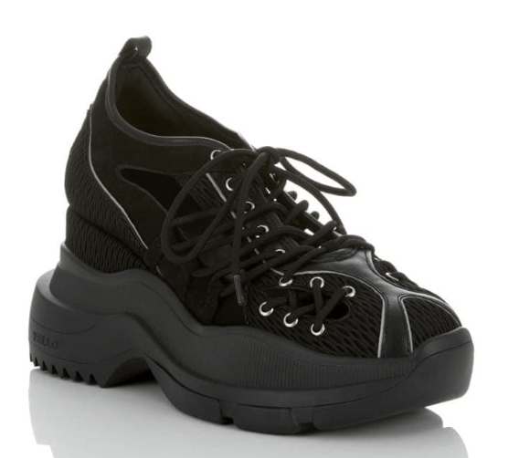 YELLO YELLO RISKTAKER MID HEEL SNEAKERS