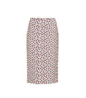 ROCHAS Floral Brocade Skirt | Rochas -