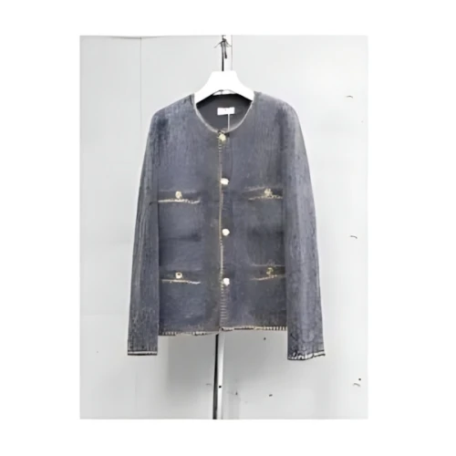 BED J.W. FORD Chain Mohair Cardigan