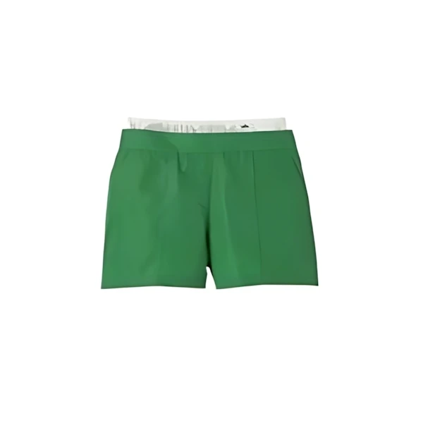 LONGCHAMP ショートパンツ ベルトパッチ付き