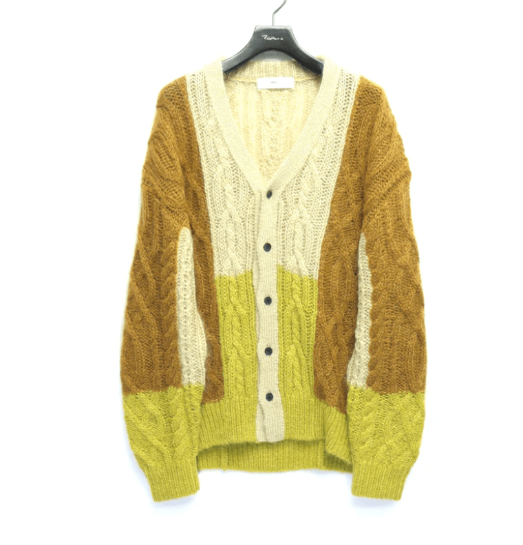 TOGA VIRILIS Cable knit cardigan