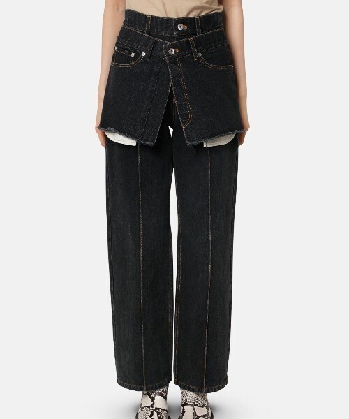 LE CIEL BLEU Layered Jeans