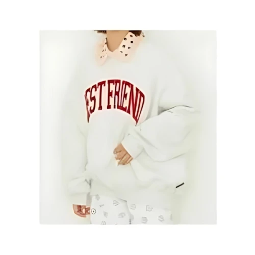 TEN Bestfriend collage sweat top