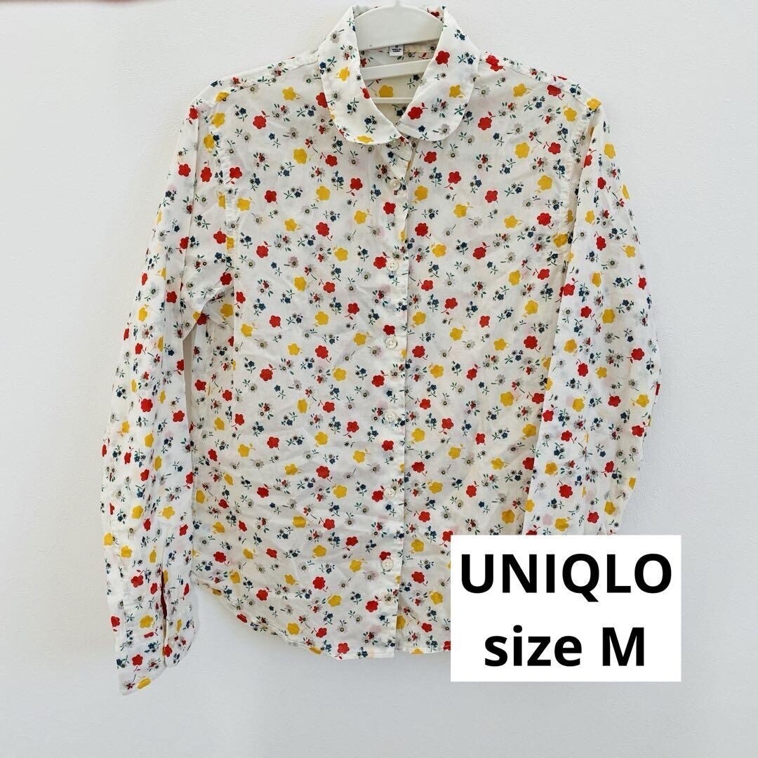 UNIQLO コットンローンプリントシャツ 春 インナー