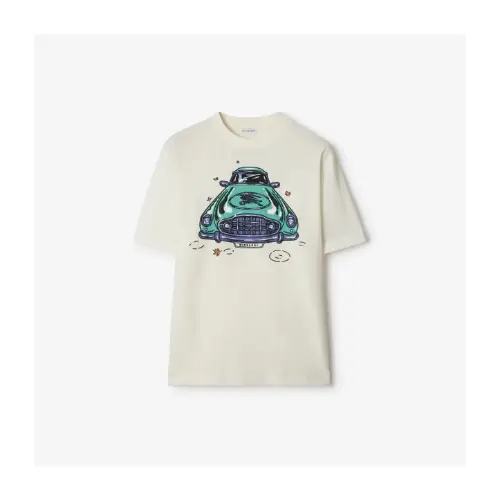 BURBERRY カー コットンTシャツ