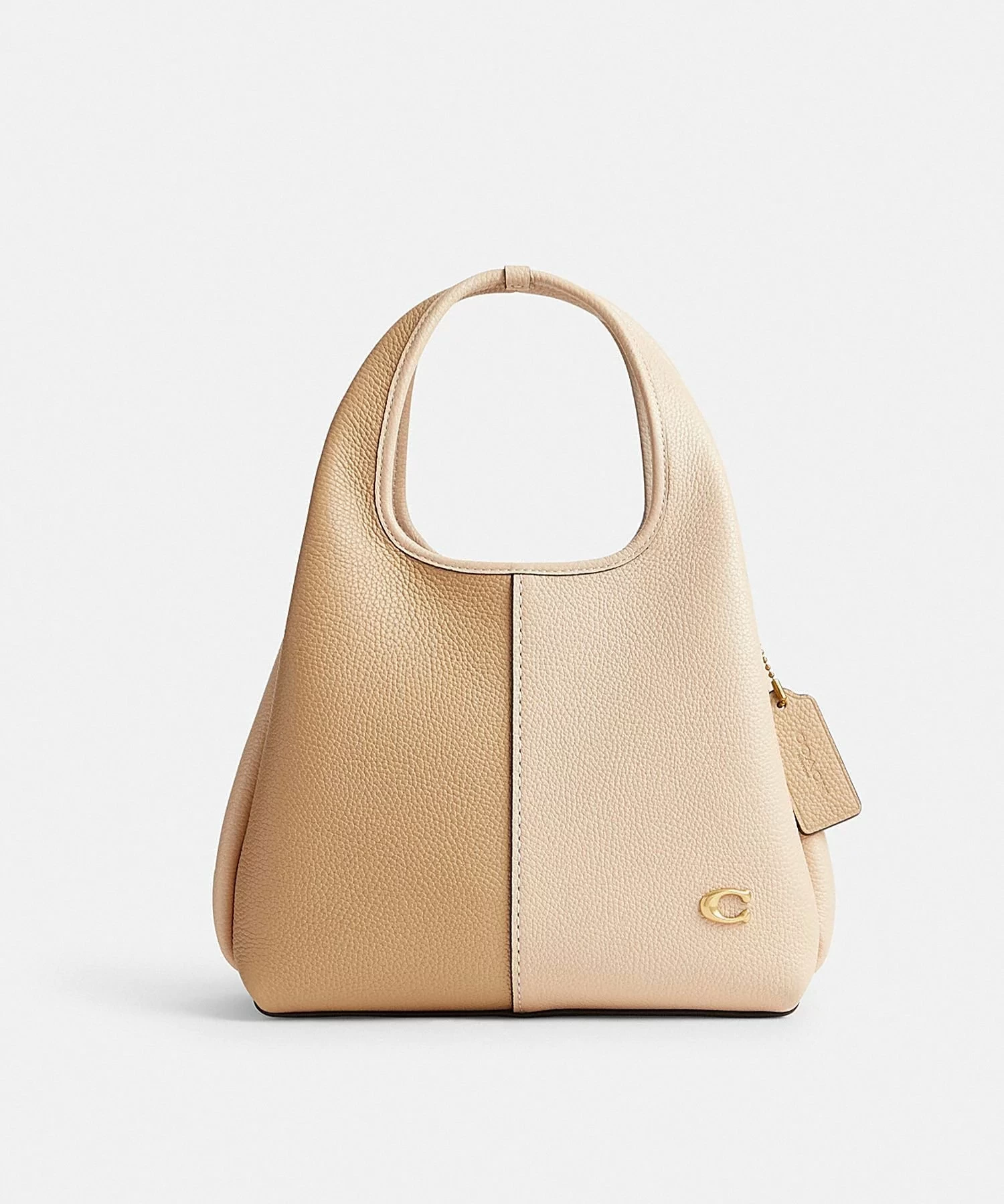 COACH ラナバイカラーレザーショルダーバッグ