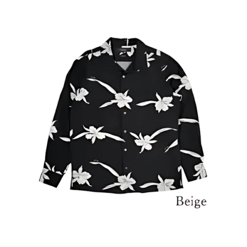 PAIKAJI Men's Long-SleeveShirt/Stillness