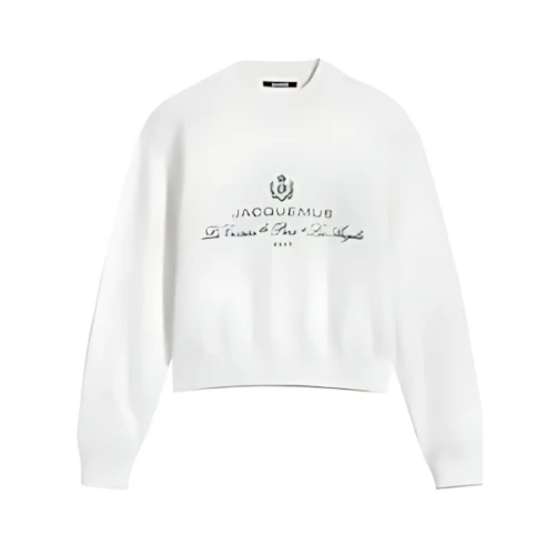 JACQUEMUS logo-embroidered sweatshirt