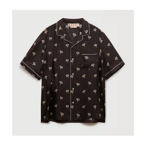 MARNI シルクツイルパジャマシャツ