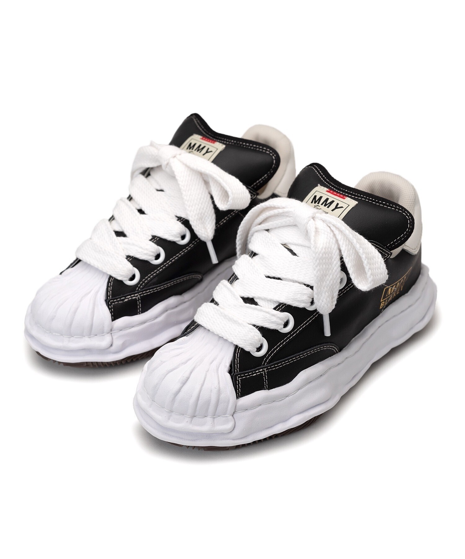 Maison MIHARA YASUHIRO "BLAKEY PUFFER" OG Sole Leather Low-top Sneaker
