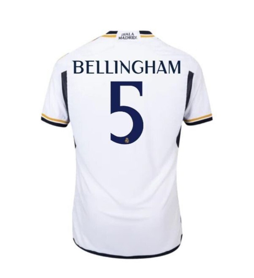 adidas Real Madrid Home Shirt 2023/24 Authentic BELLINGHAM 5