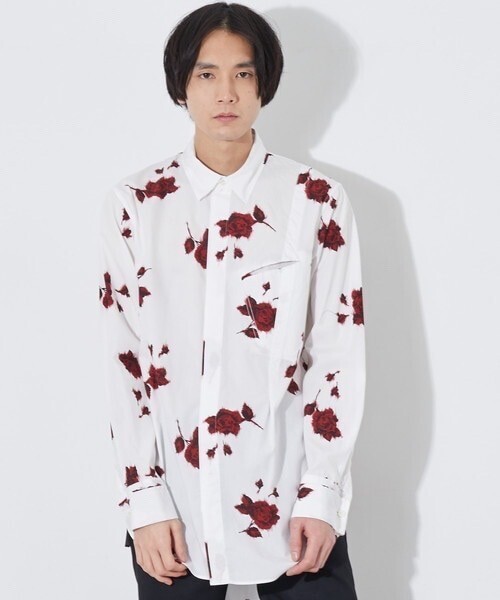 BED J.W. FORD ローズシャツ