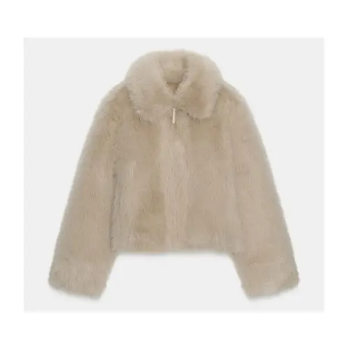 ZARA ダブルフェイス フェイクファージャケット