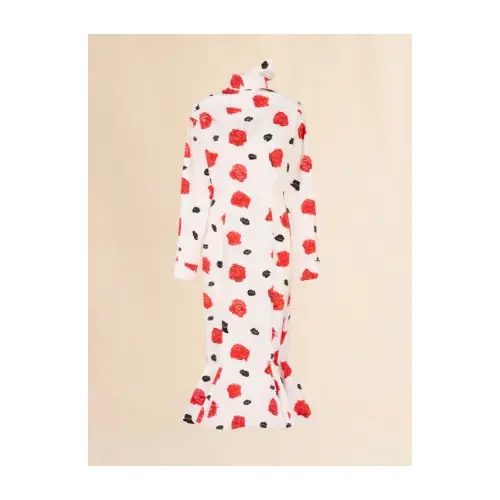 MARNI ポプリン製マーメイドシャツドレス