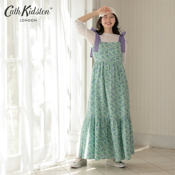 Cath Kidston ショルダーリボンドレス Cherry Blossom