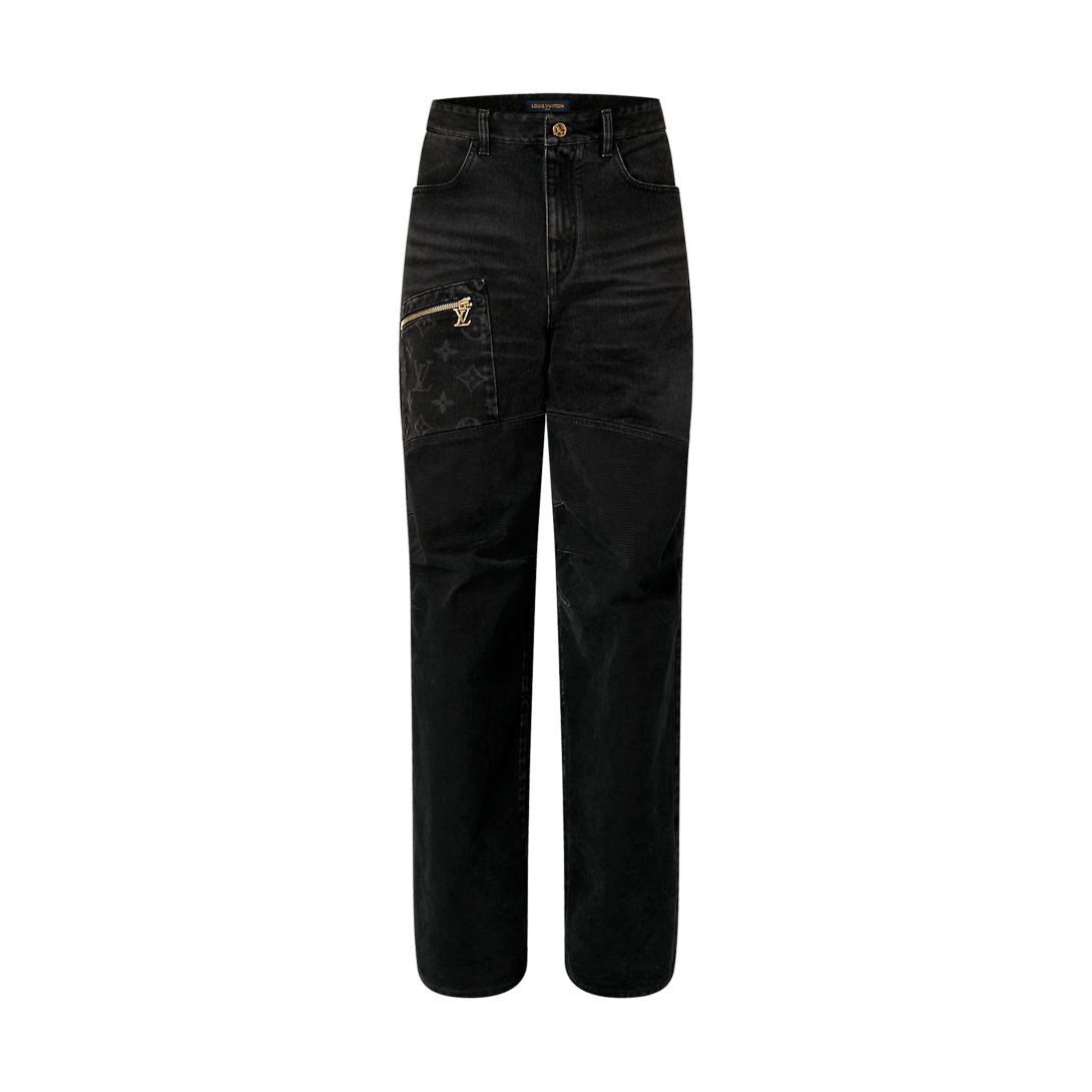 LOUIS VUITTON Denim Workwear Pants