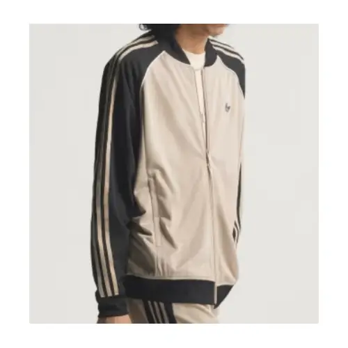 adidas ルーズ メッシュ トラックトップ