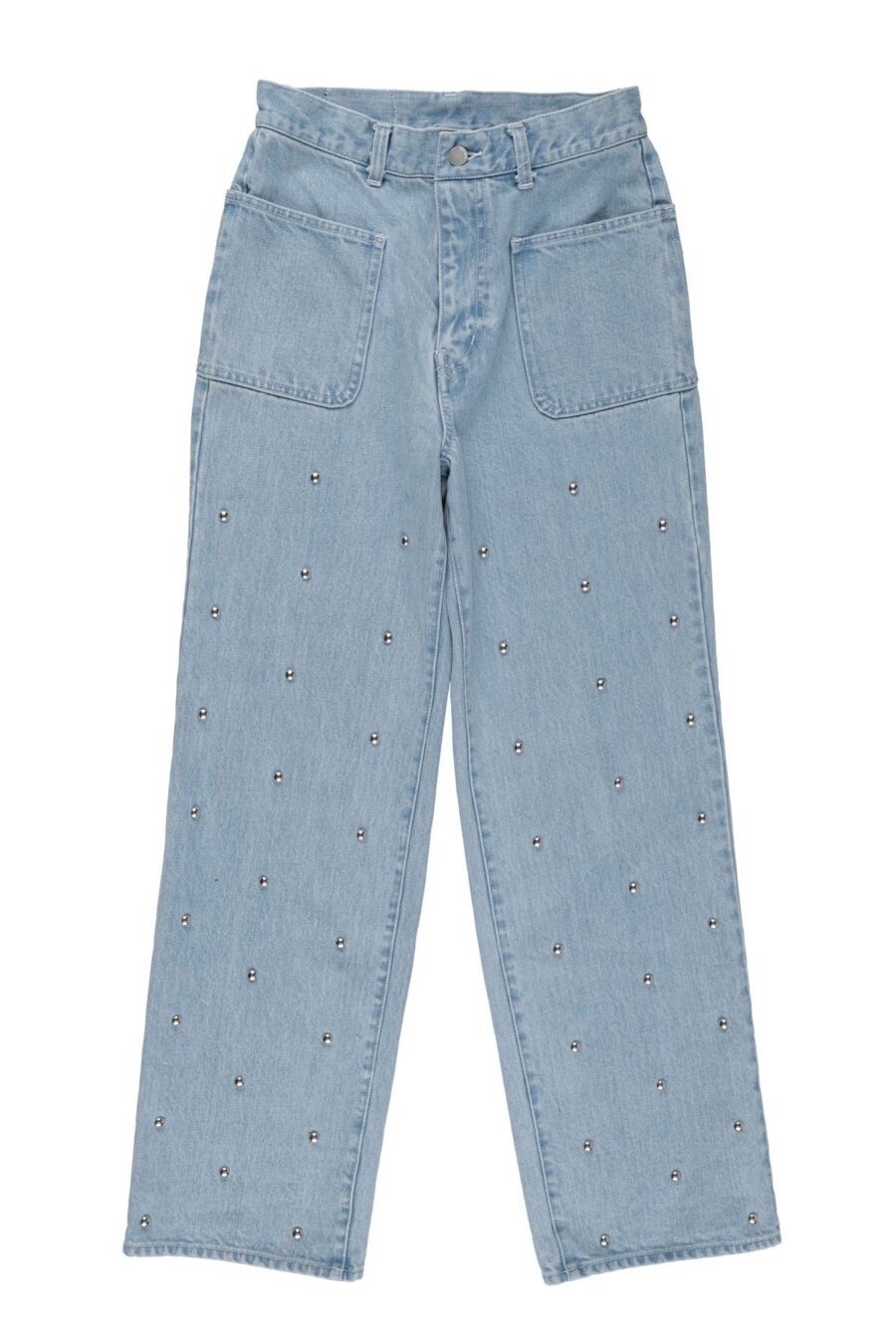 BELPER BELPER 22AW EMBELLISHED DENIM PANTS