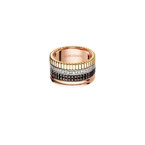 Boucheron QUATRE CLASSIQUE キャトル クラシック ダイヤモンド リング ラージ