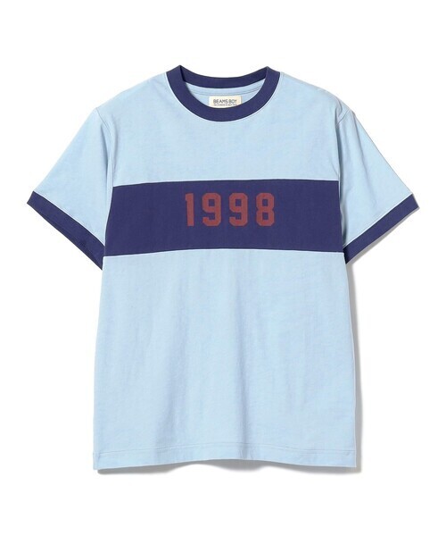 BEAMS BOY スポーツ ライン ショート スリーブ