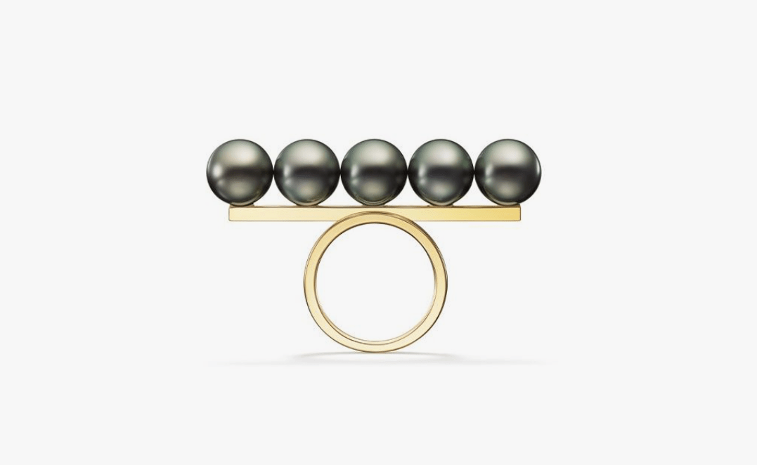 TASAKI バランス シグネチャー ブラック リング