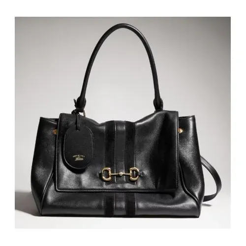 GUCCI パパラッツォ ミディアム トップハンドルバッグ