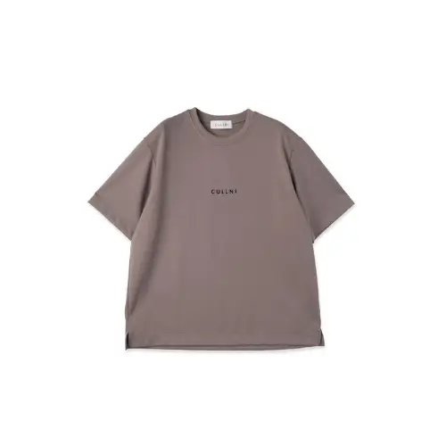 CULLNI Logo Embroidery Short Sleeve Pullover