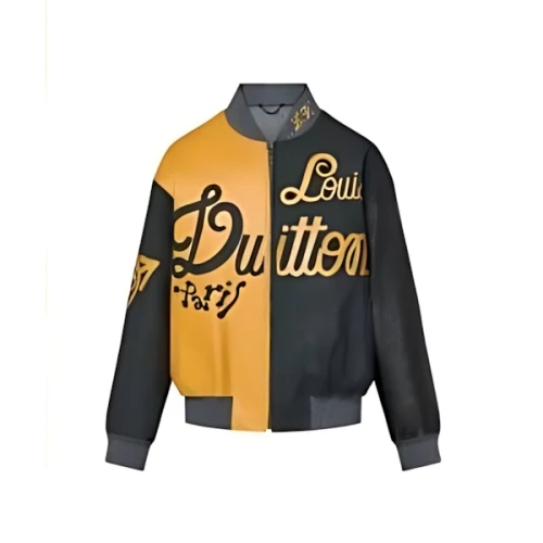 LOUIS VUITTON ミックスキャンバスレザーボンバー
