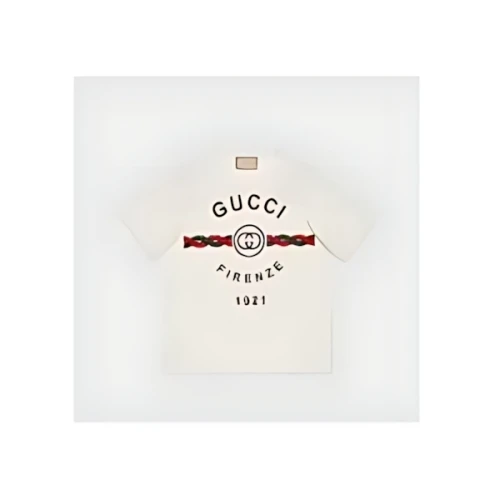 GUCCI コットンジャージー ”GUCCI FIRENZE 1921” Tシャツ