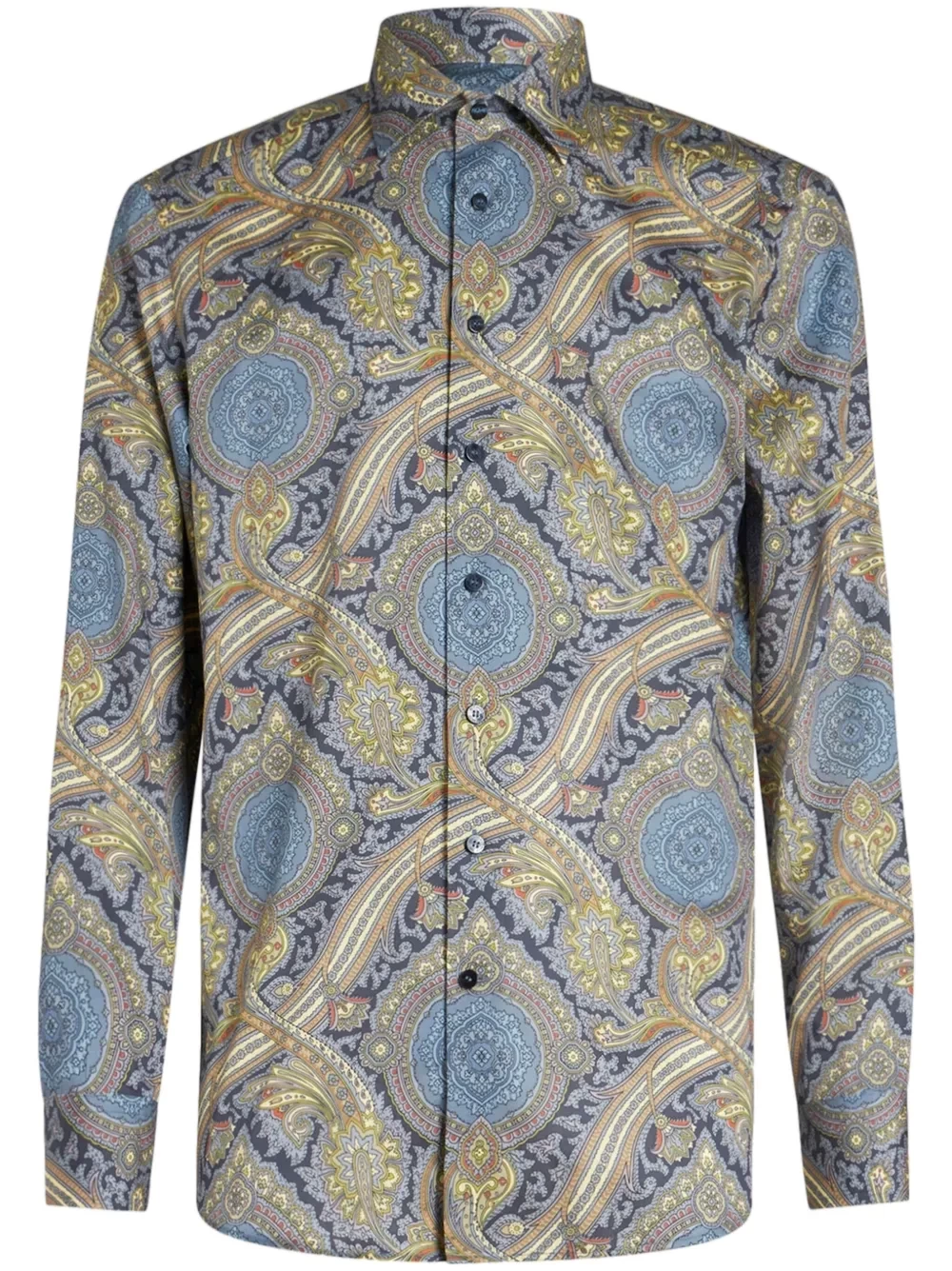 ETRO ETRO abstract-print cotton shirt
