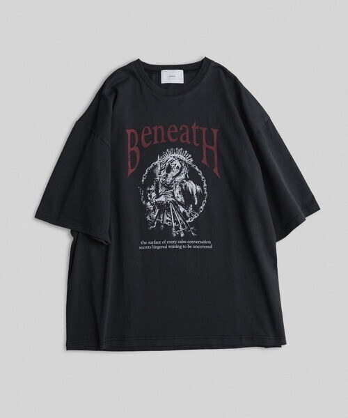 remer loose vintage make pigment over Tee