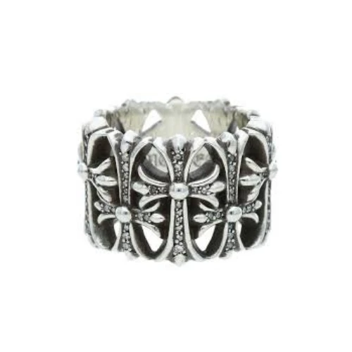 Chrome Hearts CEMETERY P/D セメタリークロス PAVEダイヤ シルバー リング