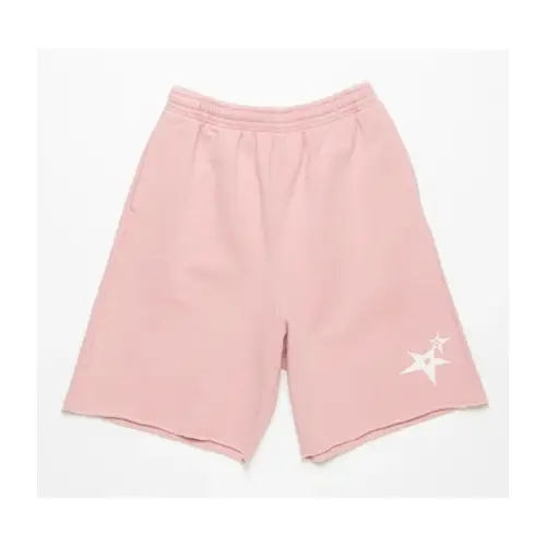 Bark at the Moon Powder processed sweat half pants