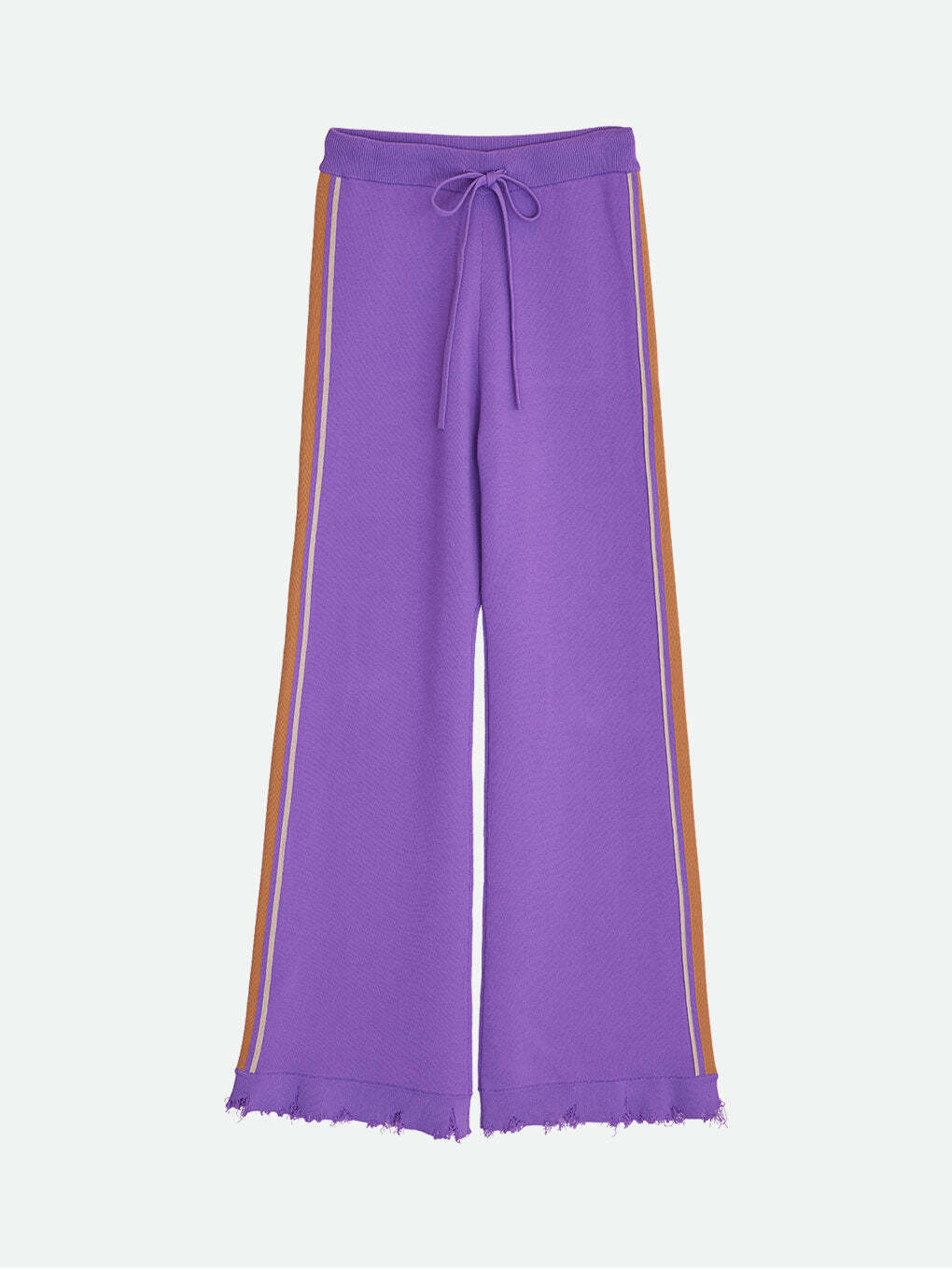 NOUNLESS GRUNGE TRACK KNIT PANTS