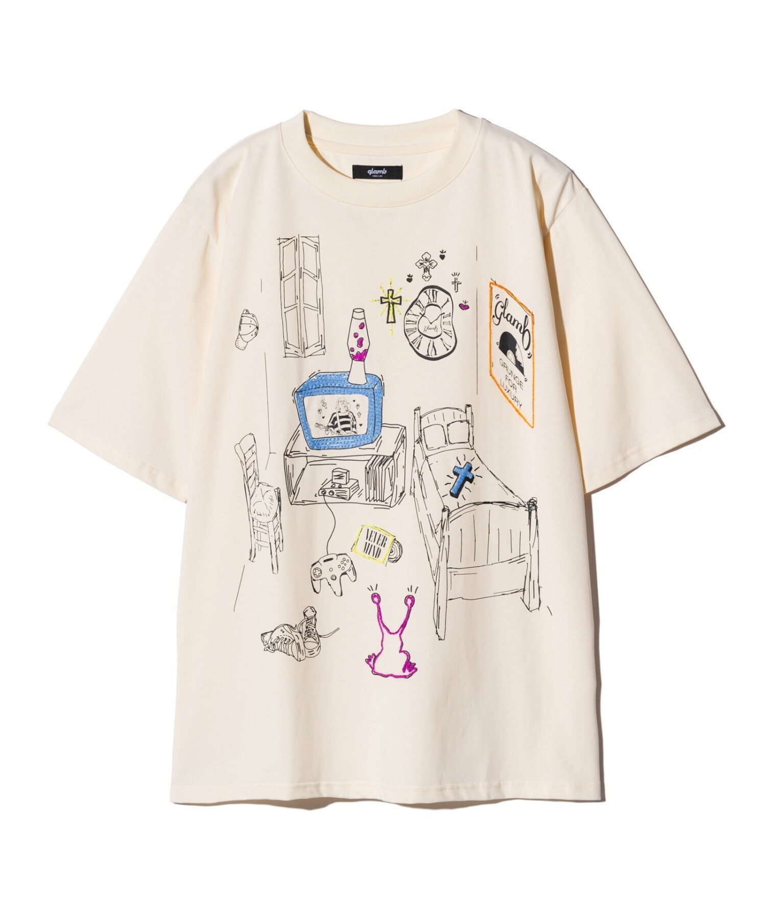 glamb glamb Grunge Room T-Shirt